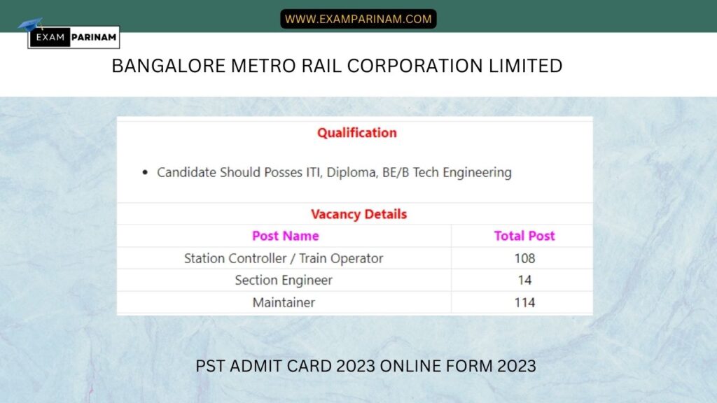 Bangalore Metro Rail Corporation Limited